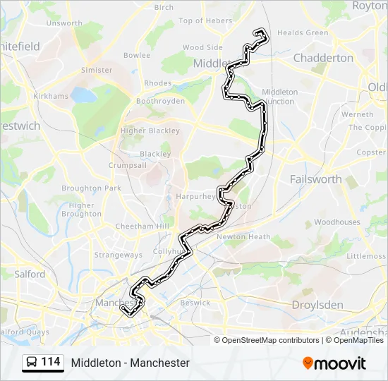 114  Line Map