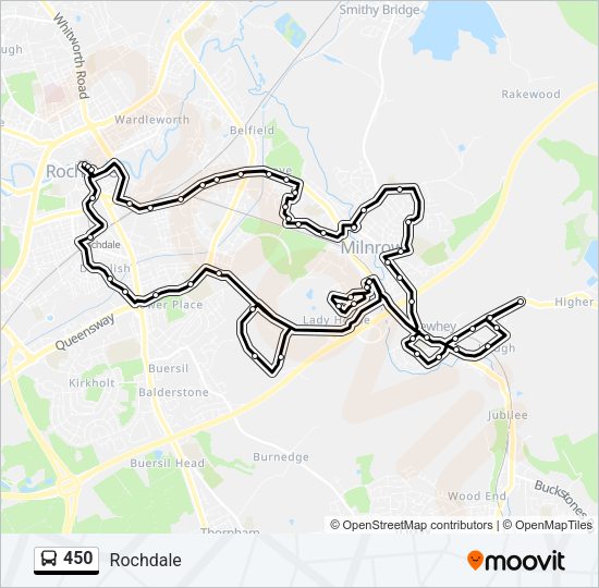 450  Line Map