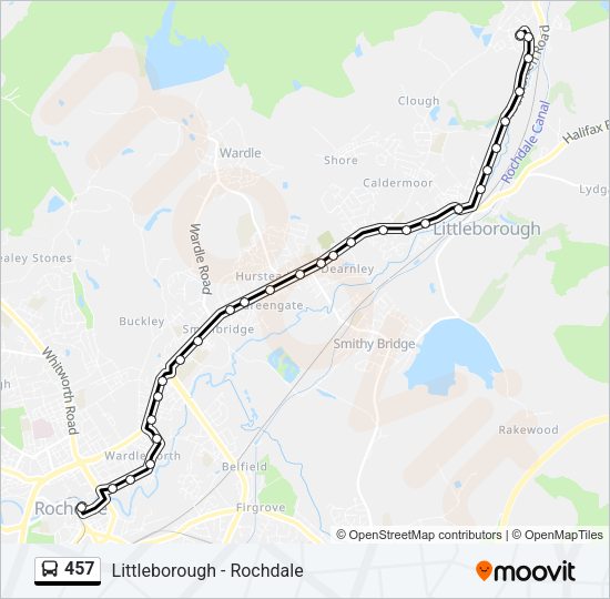 457  Line Map