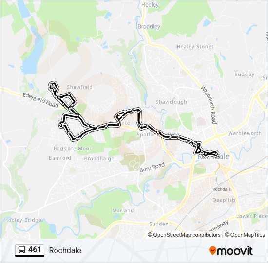 461  Line Map