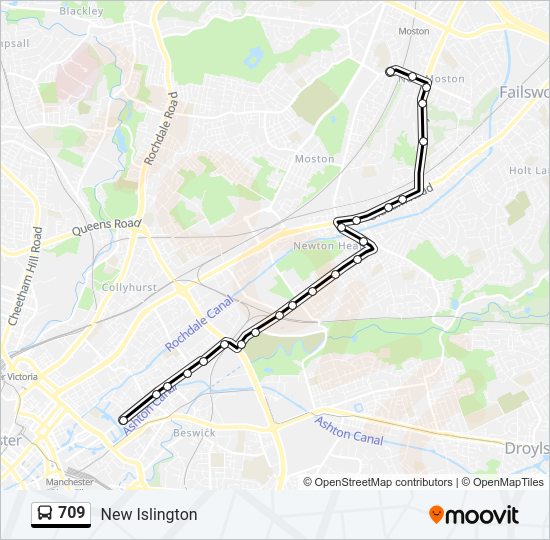 709  Line Map