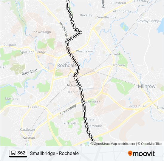 862  Line Map