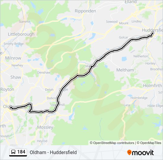 184  Line Map