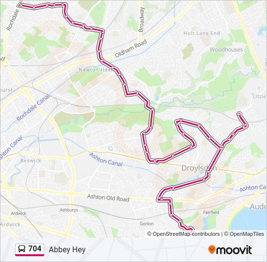 704  Line Map