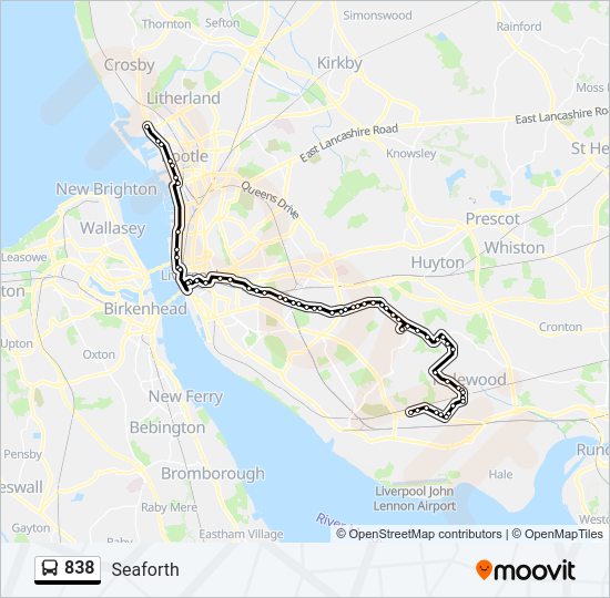 838 Route Schedules Stops Maps Seaforth Updated 838-route-schedules-stops-maps-seaforth-updated