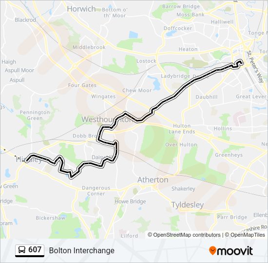 607  Line Map
