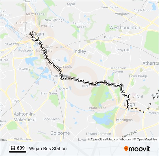609  Line Map