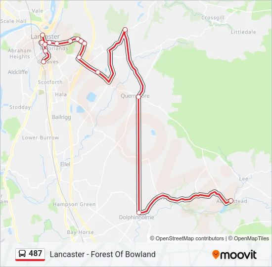 487  Line Map
