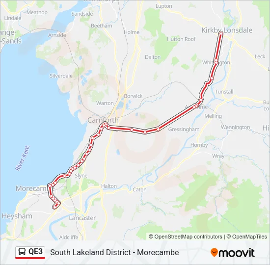 QE3  Line Map
