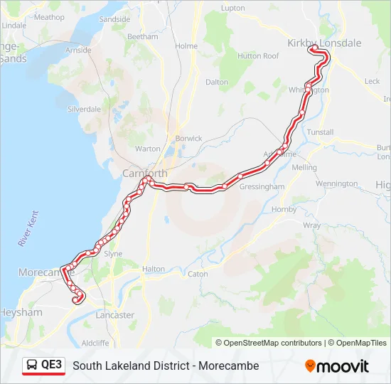 QE3  Line Map