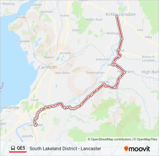 QE5  Line Map