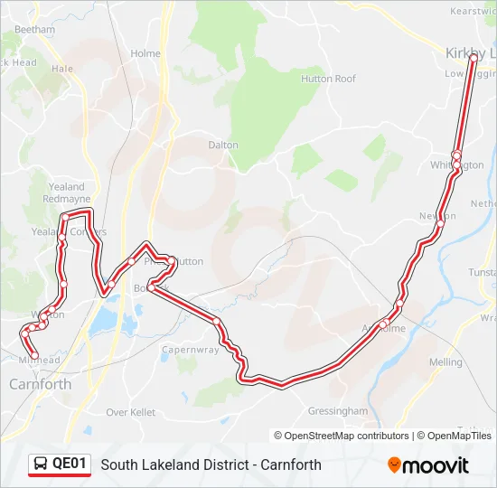 QE01  Line Map
