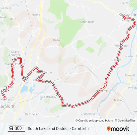 QE01  Line Map