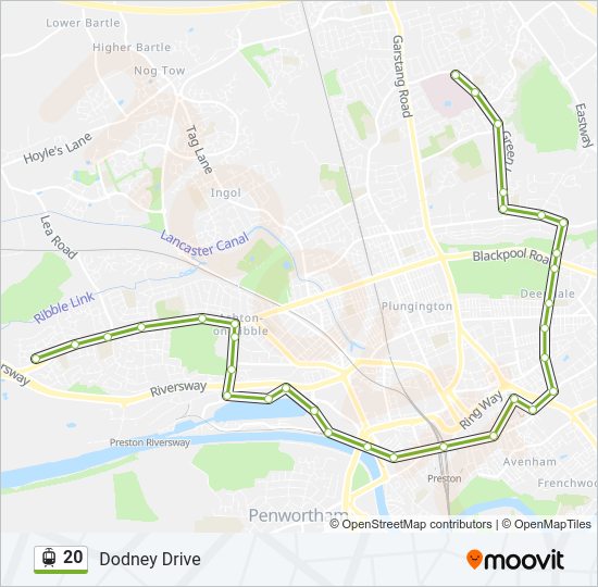 20  Line Map