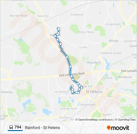 794 Route: Schedules, Stops & Maps - Coronation Road (Updated)