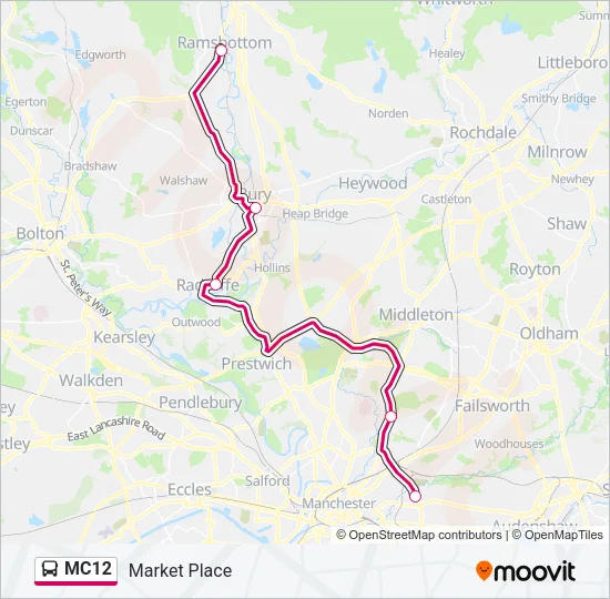 MC12  Line Map