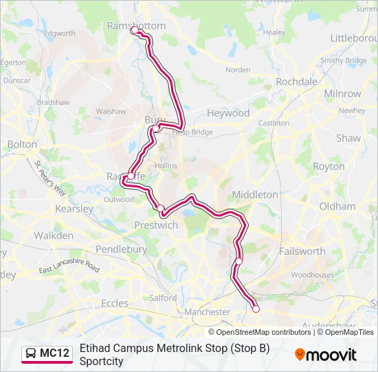 MC12  Line Map