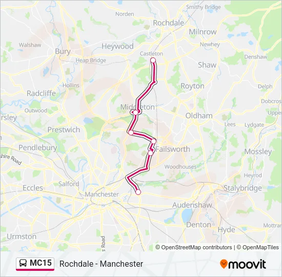MC15  Line Map