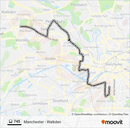 745 Route: Schedules, Stops & Maps - Loreto College (Updated)