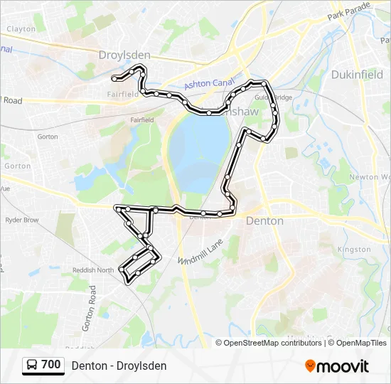 700 Route: Schedules, Stops & Maps - Latrobe Street (Updated)