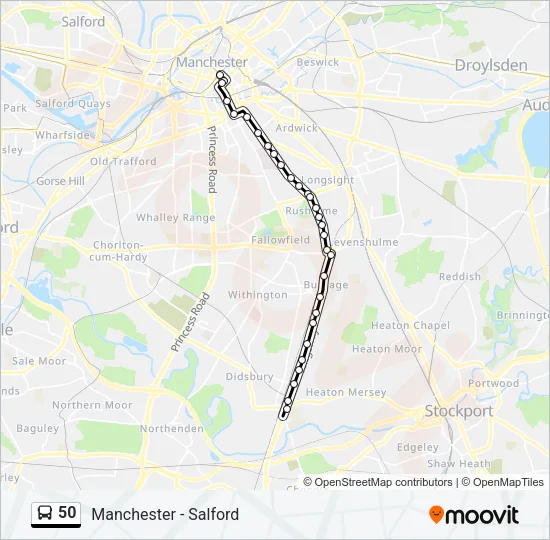 50  Line Map