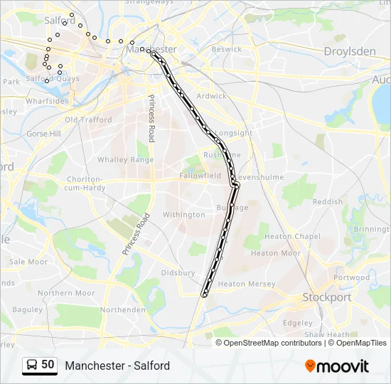 50  Line Map