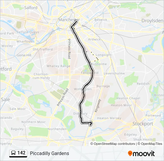142  Line Map