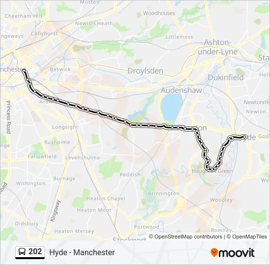 202  Line Map