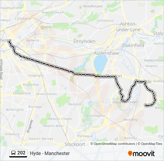 202  Line Map