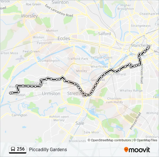 256  Line Map