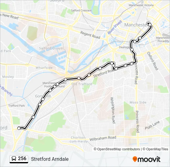 256  Line Map
