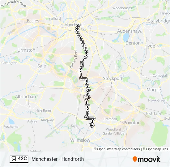 42C  Line Map