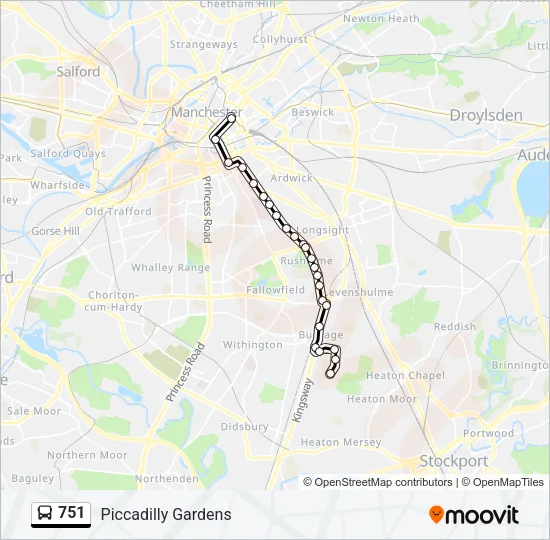 751  Line Map