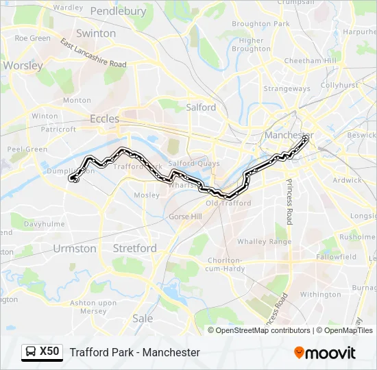 X50  Line Map