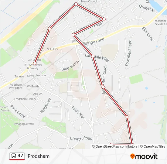 47 Route: Schedules, Stops & Maps - Morrisons (Updated)