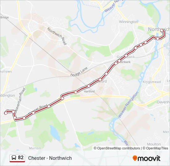 82 Route: Schedules, Stops & Maps - Shops (Updated)