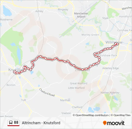 88 Route: Schedules, Stops & Maps - Bank Square (Updated)
