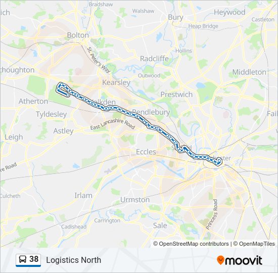 38  Line Map