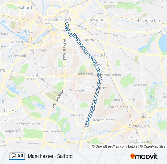 50  Line Map