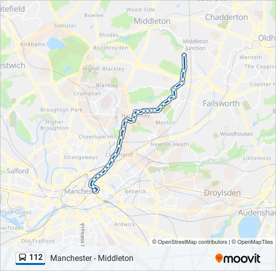 112 Route: Schedules, Stops & Maps - Greengate (updated)