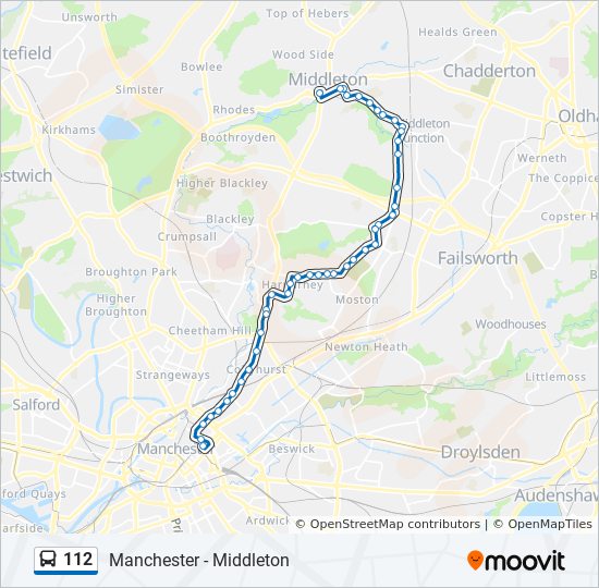 Bus 112 Route Map 112 Route: Schedules, Stops & Maps - Middleton (Updated)