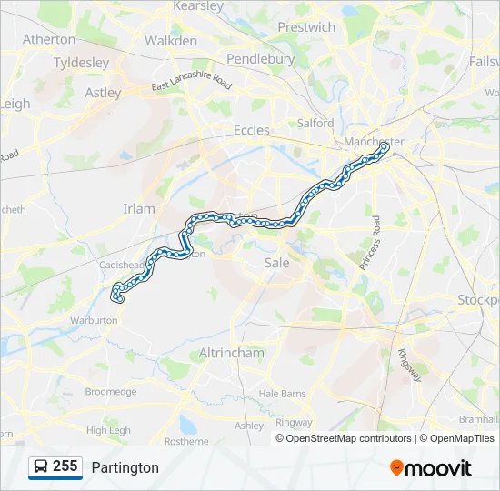 255  Line Map
