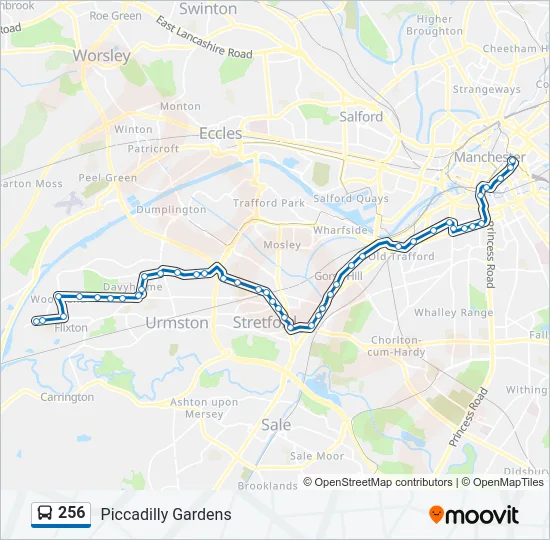 256  Line Map
