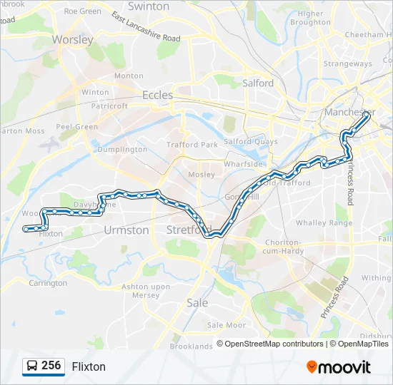 256  Line Map