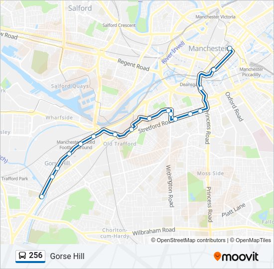 256  Line Map