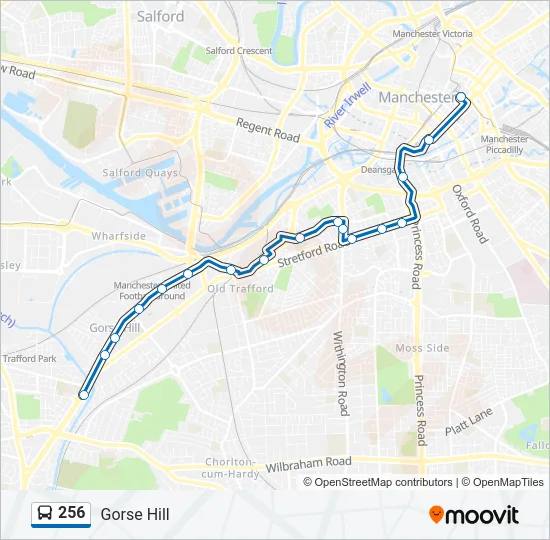 256  Line Map