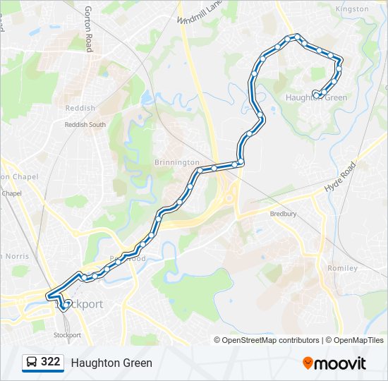 322  Line Map