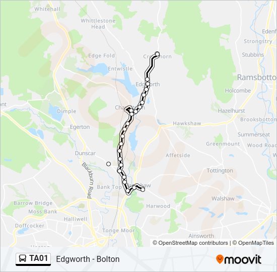 TA01  Line Map