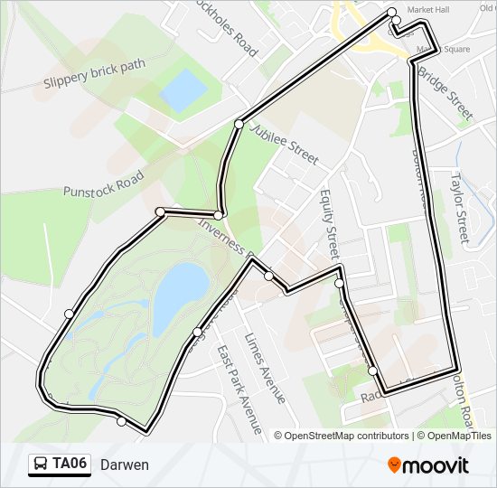 TA06 bus Line Map