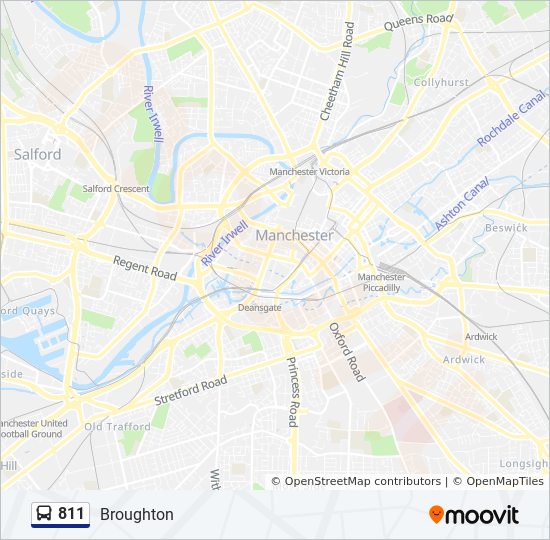 Bus 811 Route Map 811 Route: Schedules, Stops & Maps - Broughton (Updated)